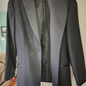 Amanda Smith Charcoal Wool Blazer